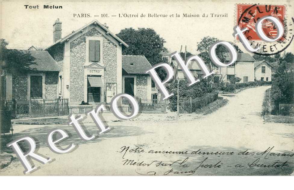 l'Octroi de Bellevue et la Maison du Travail