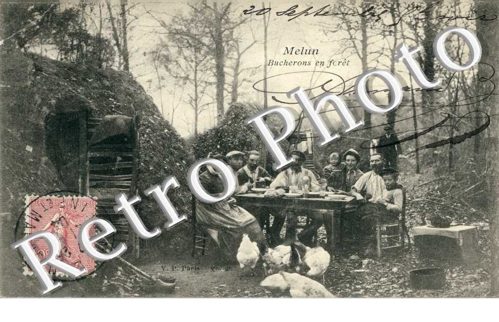 les Bucherons en Foret