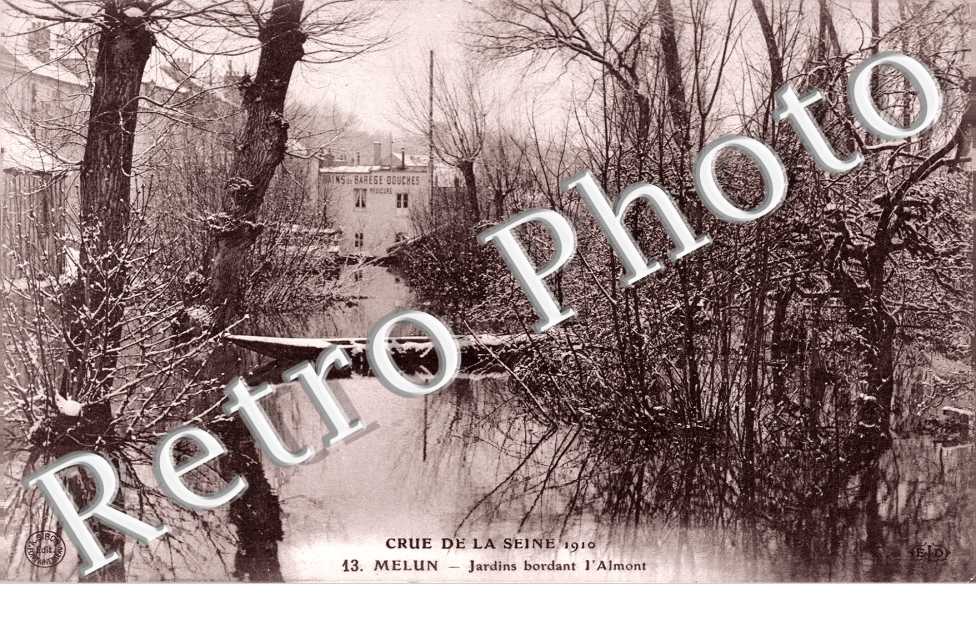 jardins bordant l'Almont