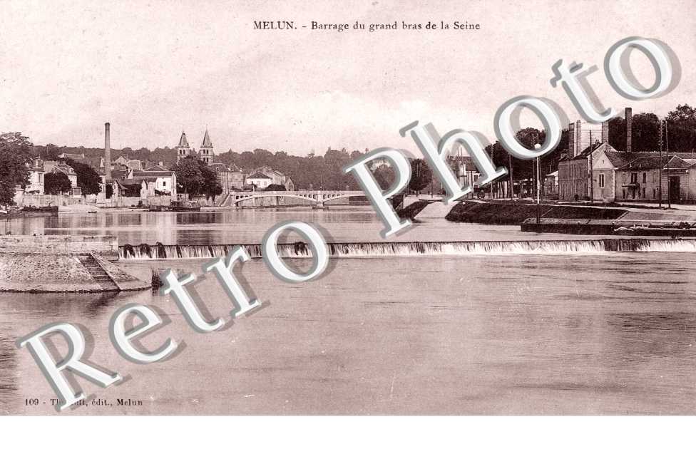Le Barrage du Petit Bras de Seine