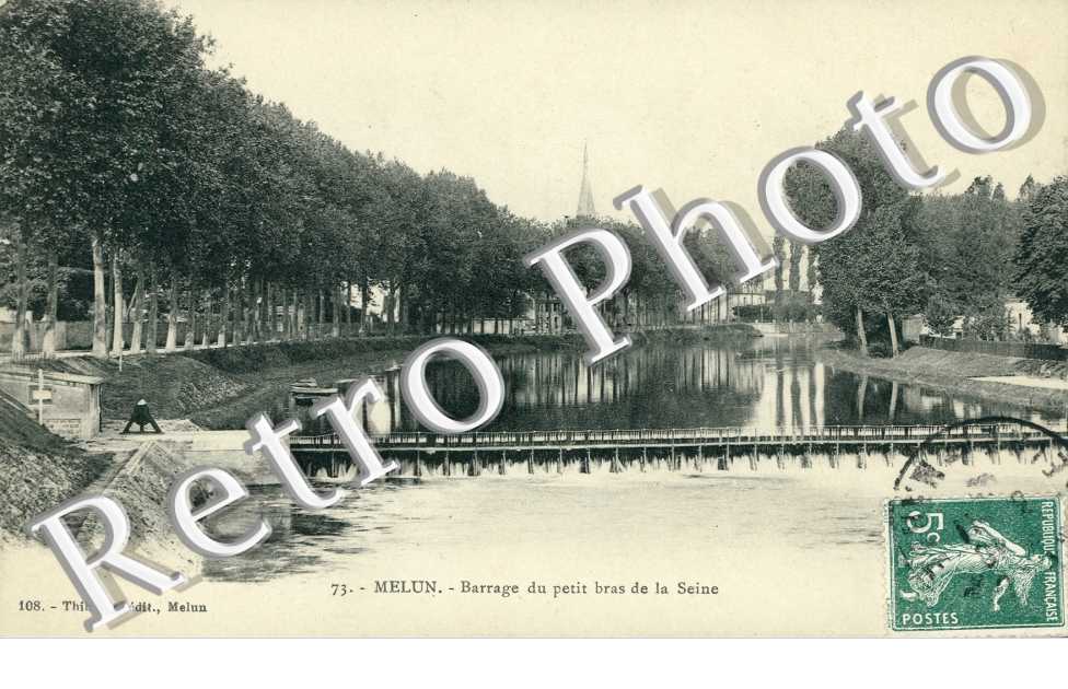 Le Barrage du Petit Bras de Seine