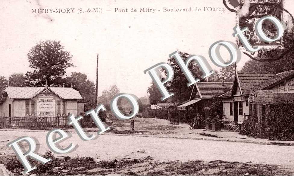 Pont de mitry, Boulevard de l&#039;Ourcq