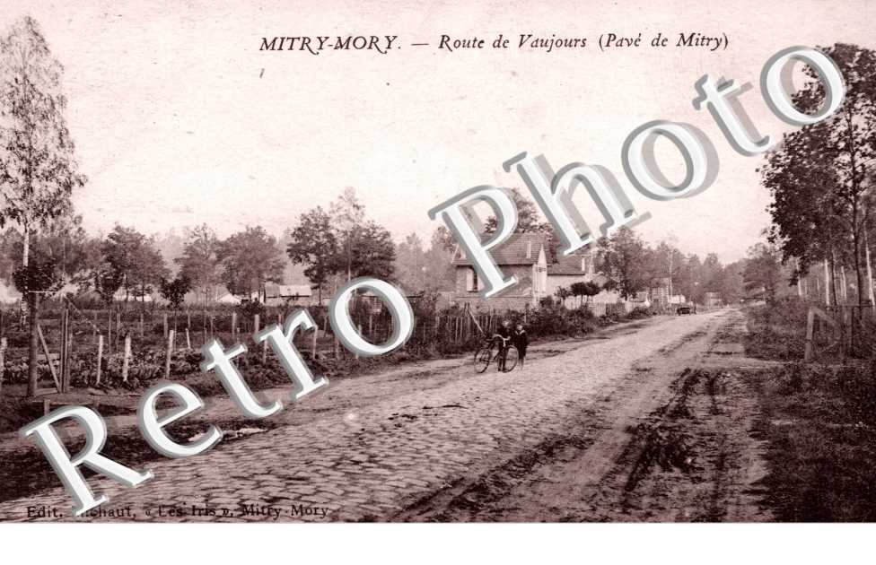 la Route de Vaujours, le Pave de Mitry