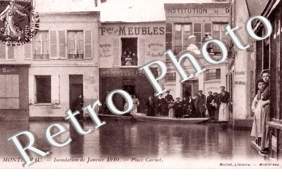 Inondation de janvier Place Carnot