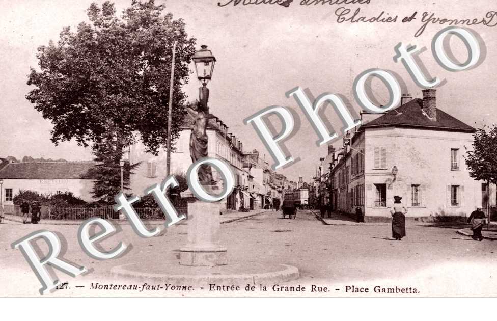 Entree de la Grande Rue, Place Gambetta