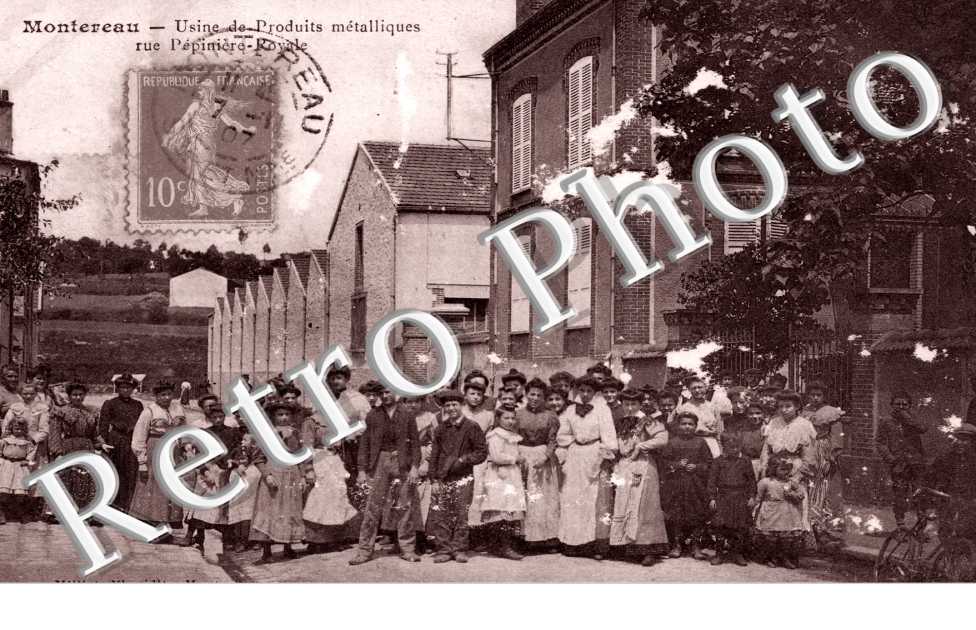 l'Usine de Produits metalliques, la Rue Pepiniere-Royale
