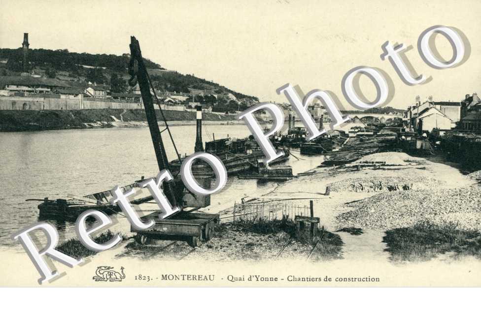 Quai d'Yonne, Chantiers de construction