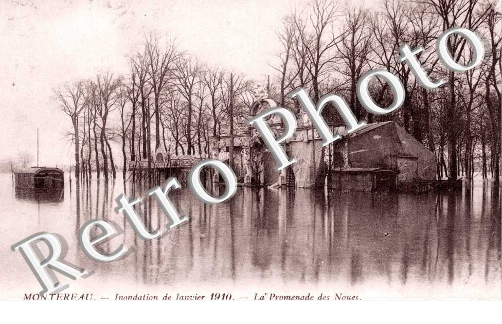 Inondations de Janvier 1910, la¨Promenade des Noues