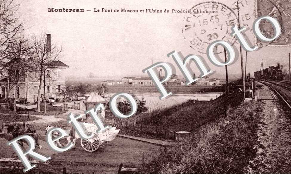 le Pont de Moscou et l'Usine de Produits Chimiques
