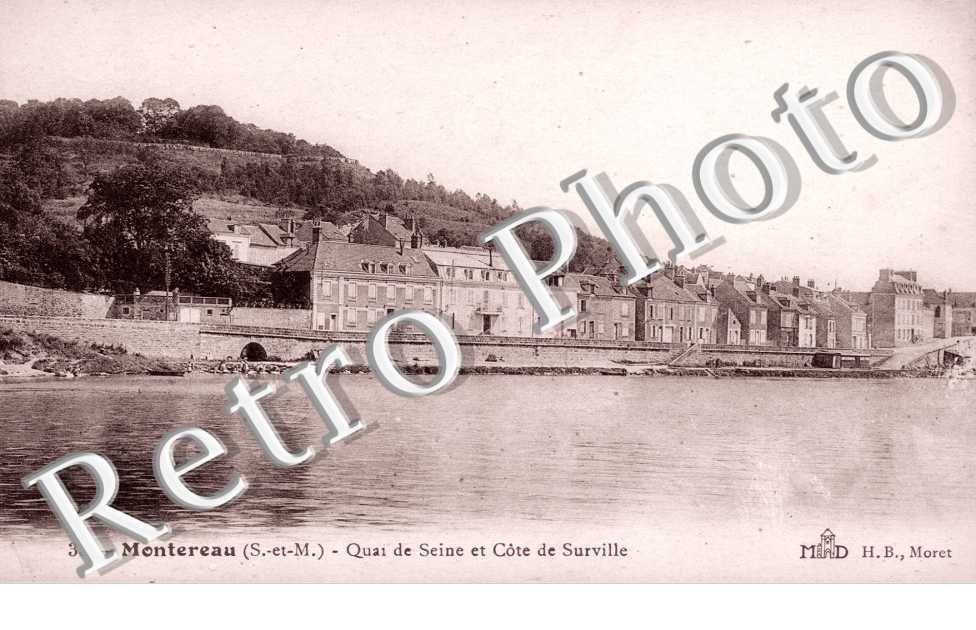 Quai de Seine et Cote de Surville