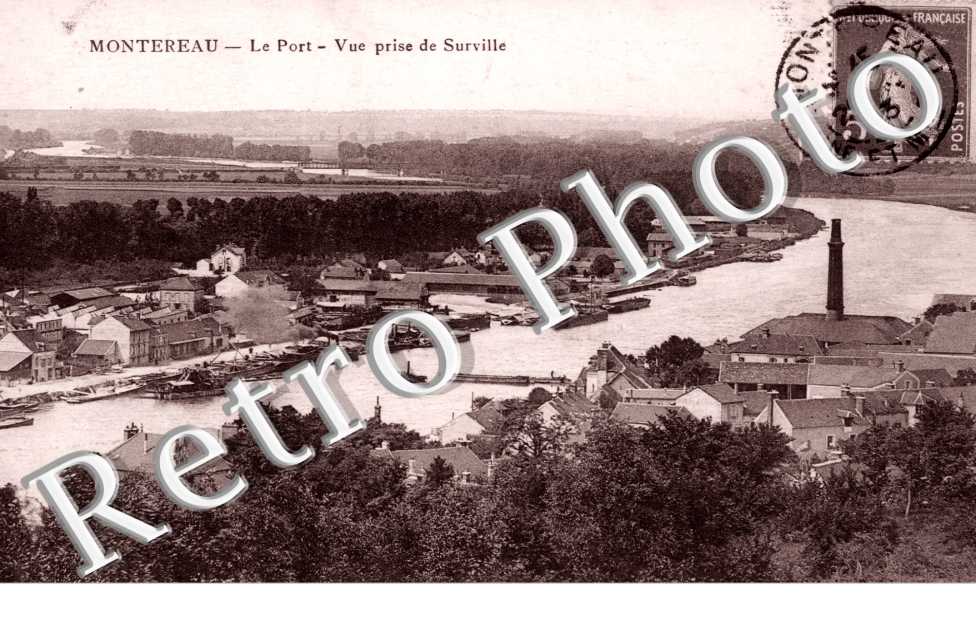 le Port, Vue prise de Surville