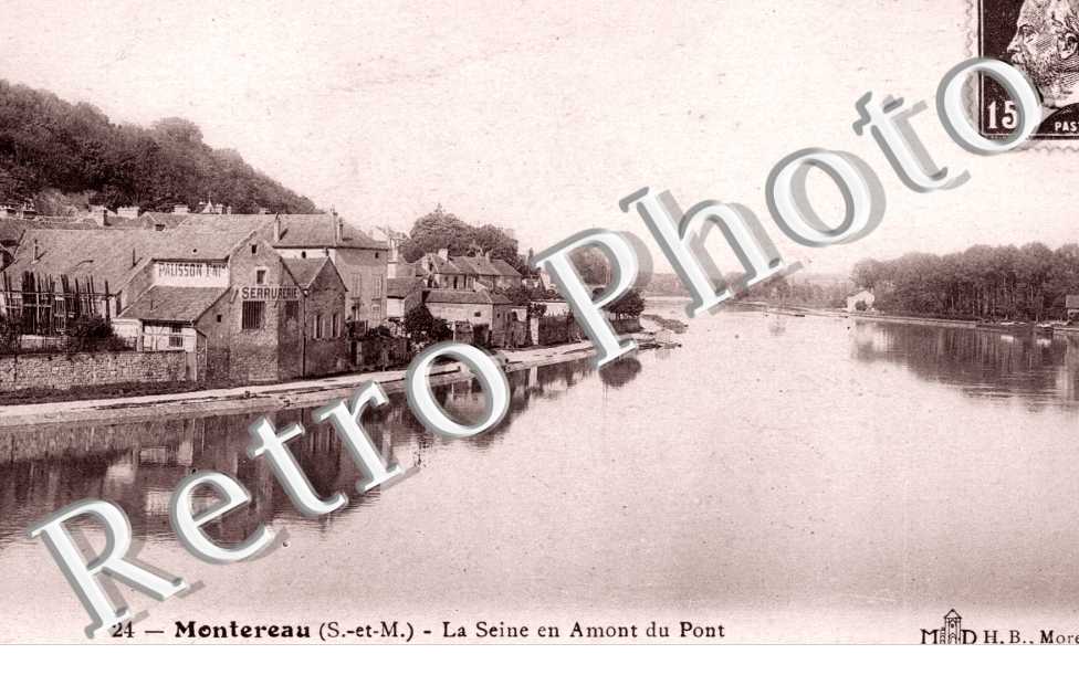 la Seine en Amont du Pont
