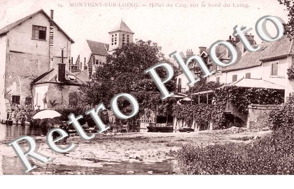 l'Hotel du Coq sur le Bord du Loing