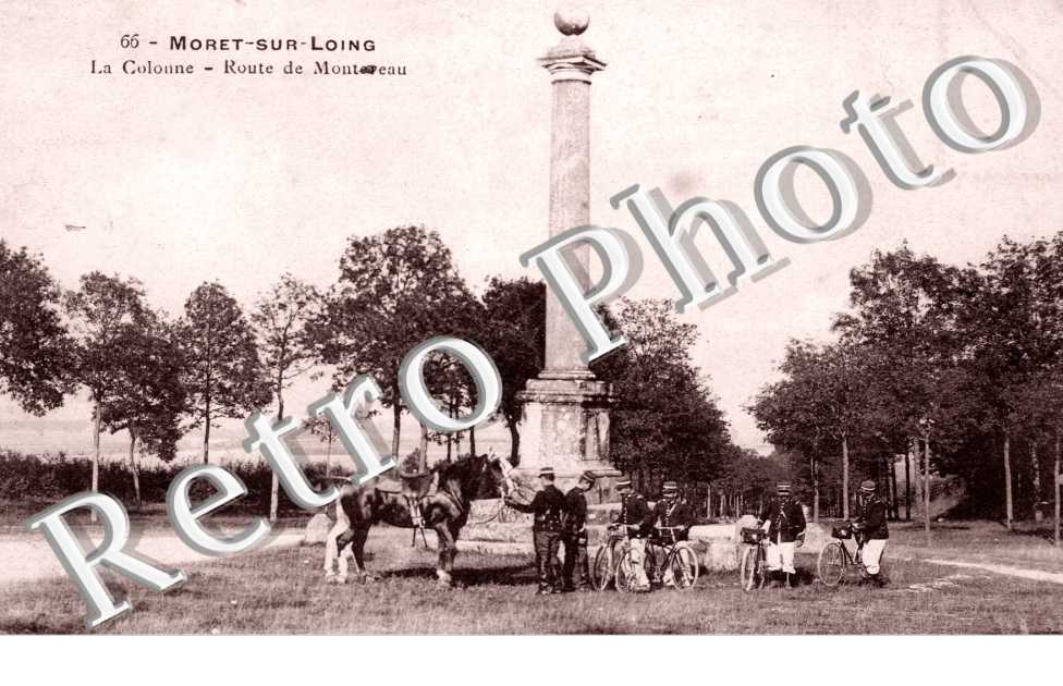 la Colonne, la Route de Montereau