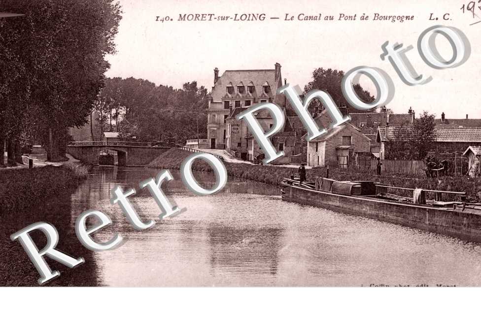 le Canal au Pont de Bourgogne