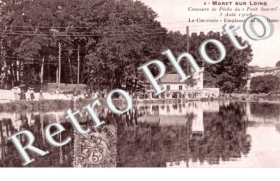 le Concours de Peche du "Petit Journal", l'Emplacement des Dames