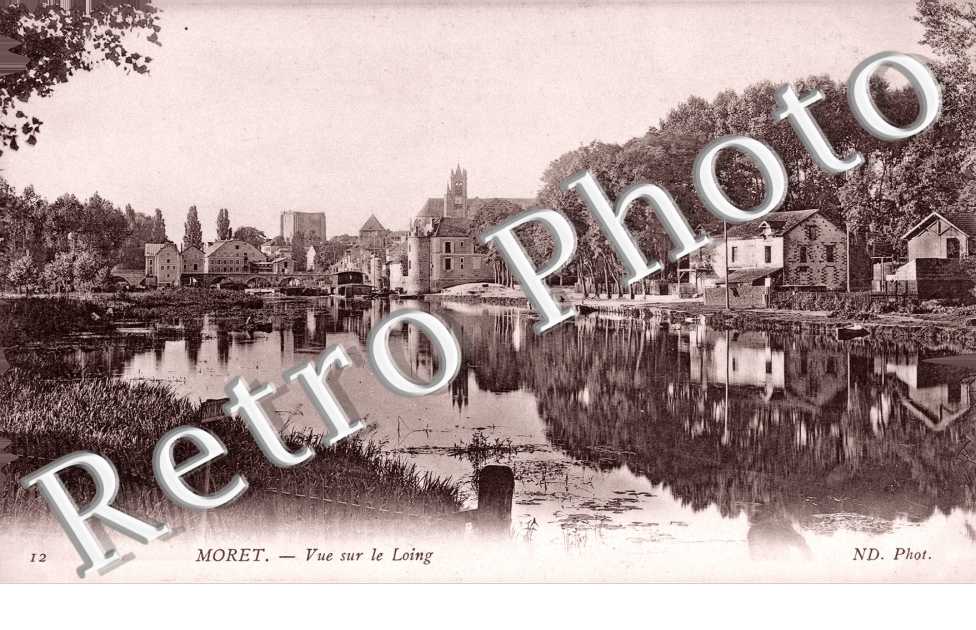 Vue sur le Loing