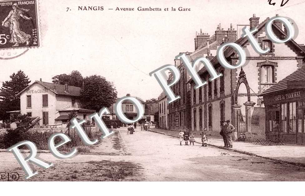 l'Avenue Gambetta et la Gare