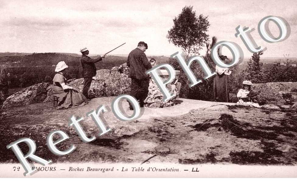Roches Beauregard, la Table d'Orientation