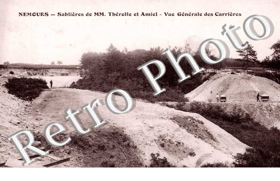 Sablieres de MM. Therolle et Amiel, Vue Generale des Carrieres