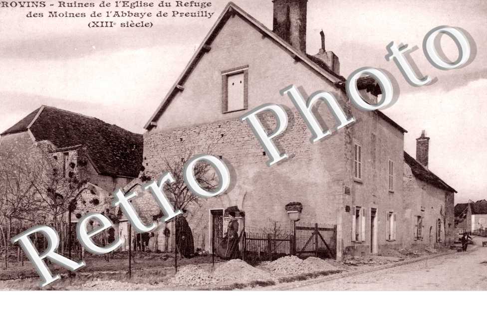 Ruines de l'Eglise du Refuge des Moines de l'Abbaye de Preuilly