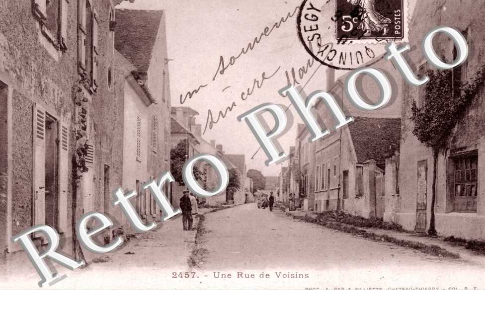 une rue de voisins