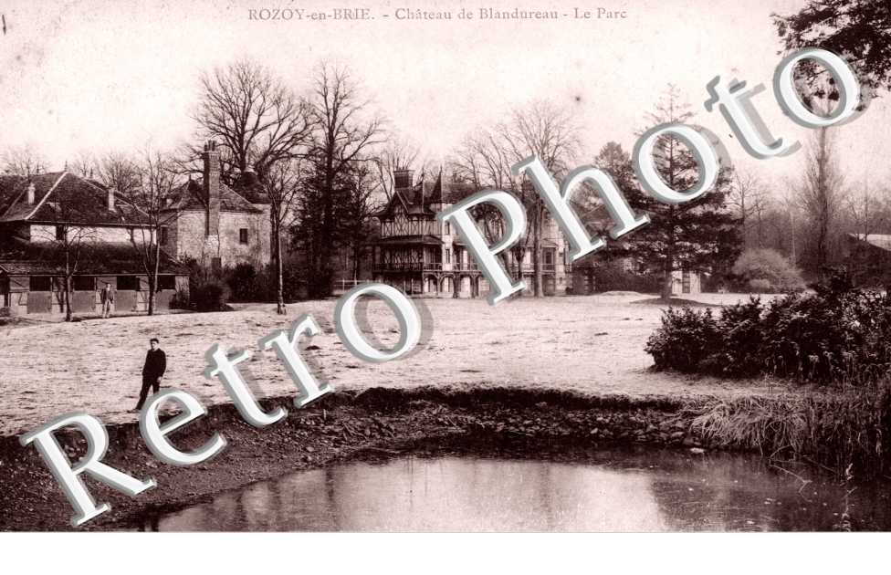 Chateau de Blandureau, le Pare