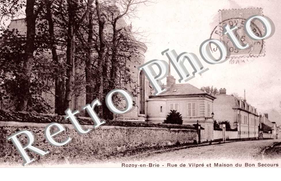 Rue de Vilpre et Maison du Bon Secours