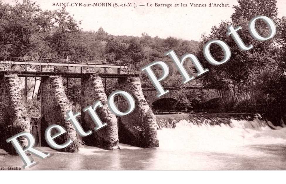 le Barrage et les Vannes d&#039;Archet
