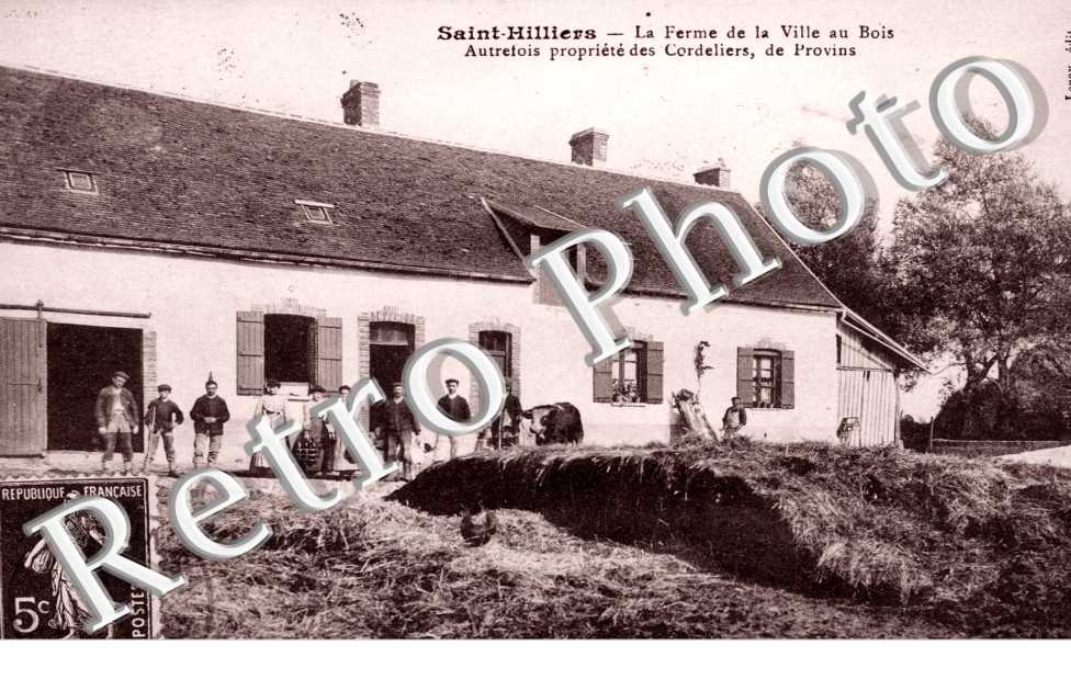 la Ferme de la Ville au Bois, autrefois propriete des Cordeliers de provins