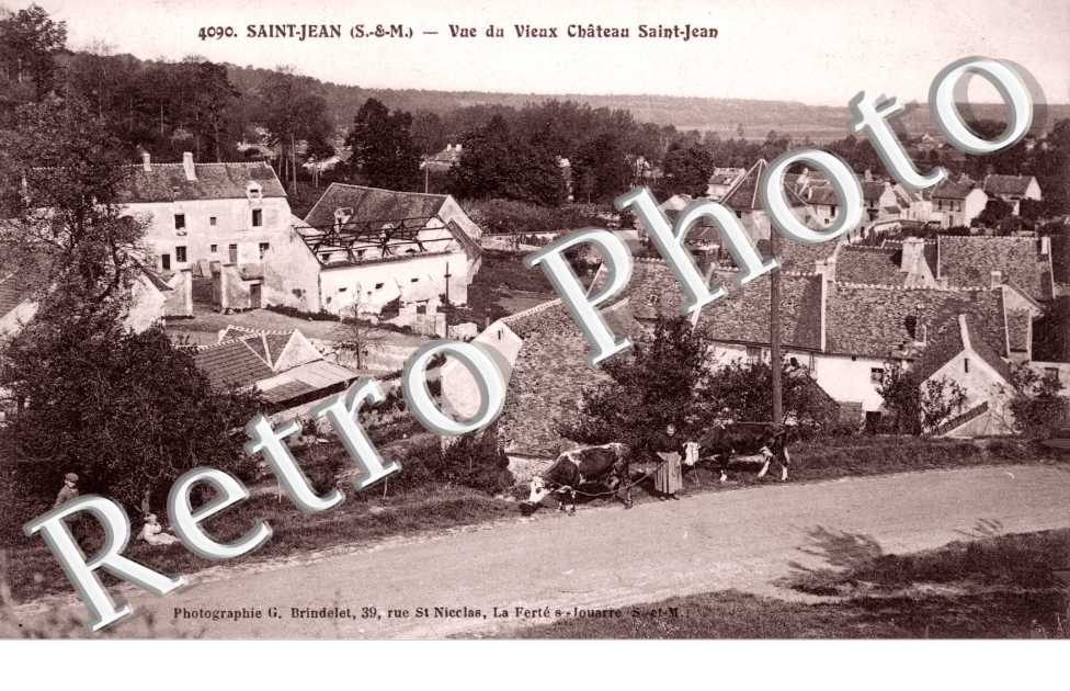 vue du vieux chateau saint jean