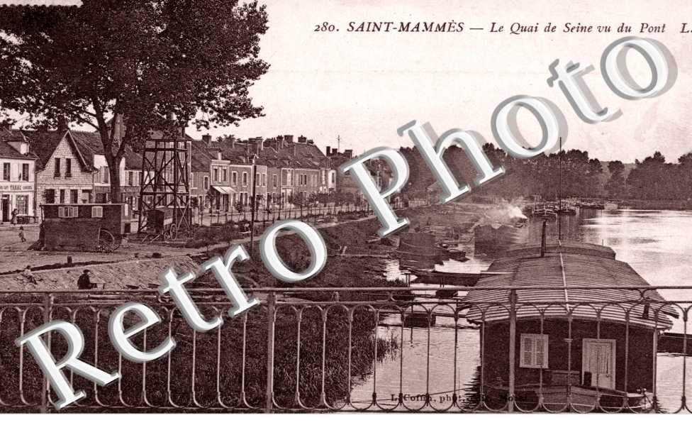 le Quai de Seine vu du Pont