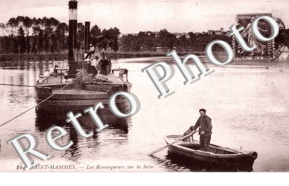 Les remorqueurs sur la Seine - bateau