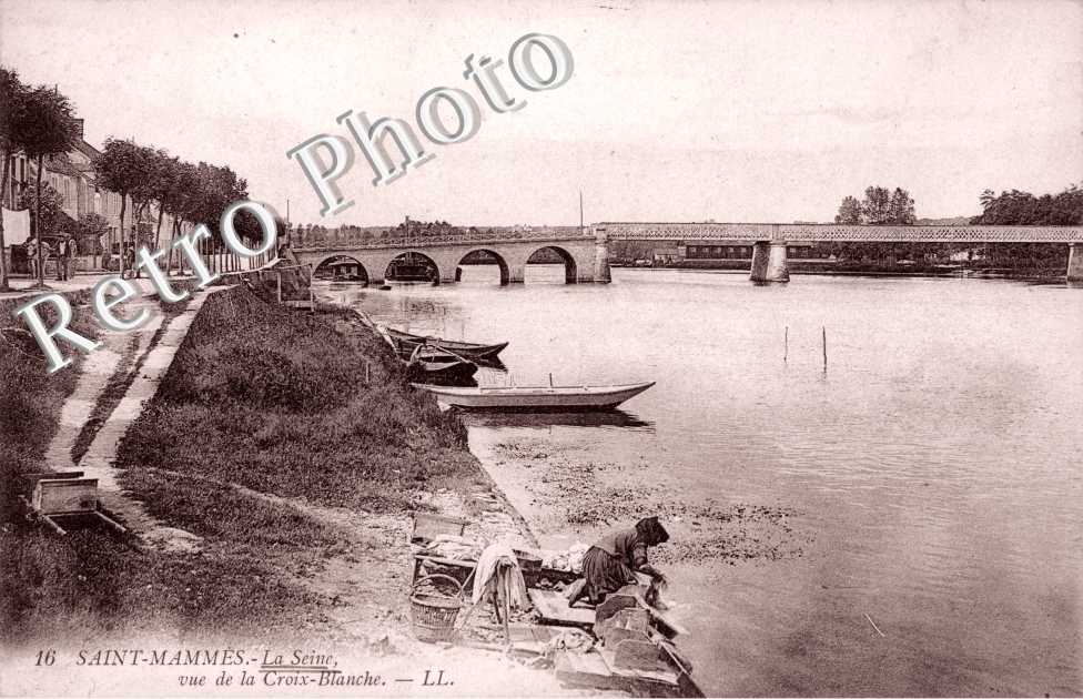 la Seine, Vue de la Croix-Blanche