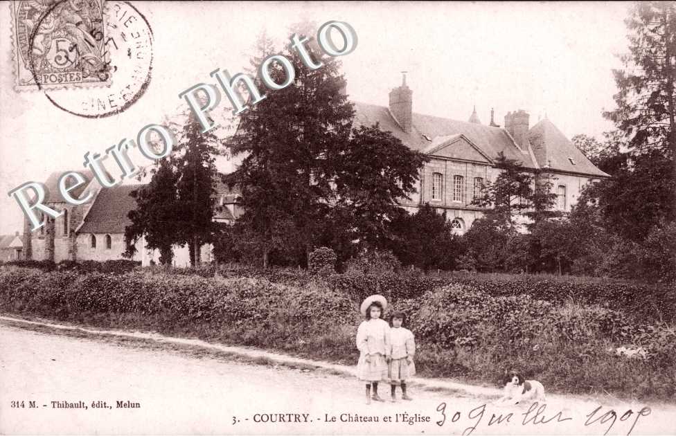 le Chateau et l&#039;Eglise