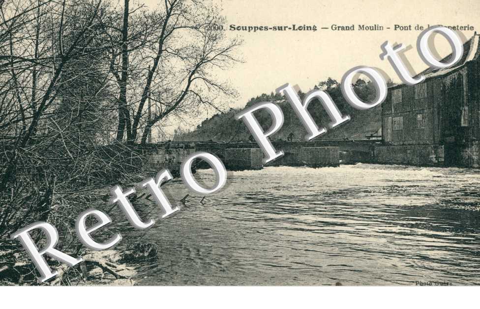 Grand Moulin, Pont de la Papeterie