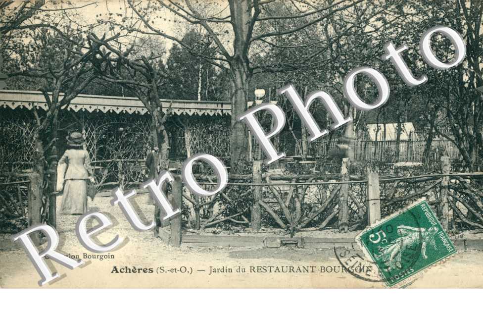 Jardin du Restaurant Bourgoin
