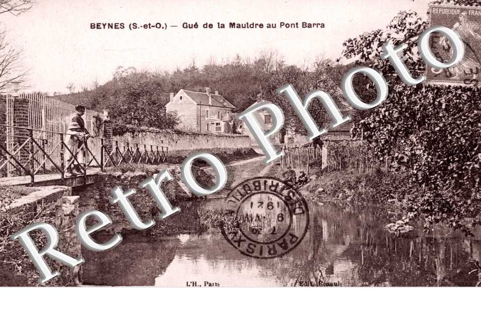 Gue de la Mauldre au Pont Barra
