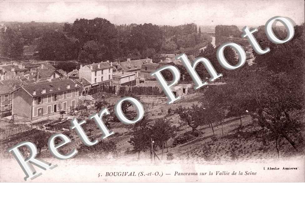Panorama sur la vallee de la Seine