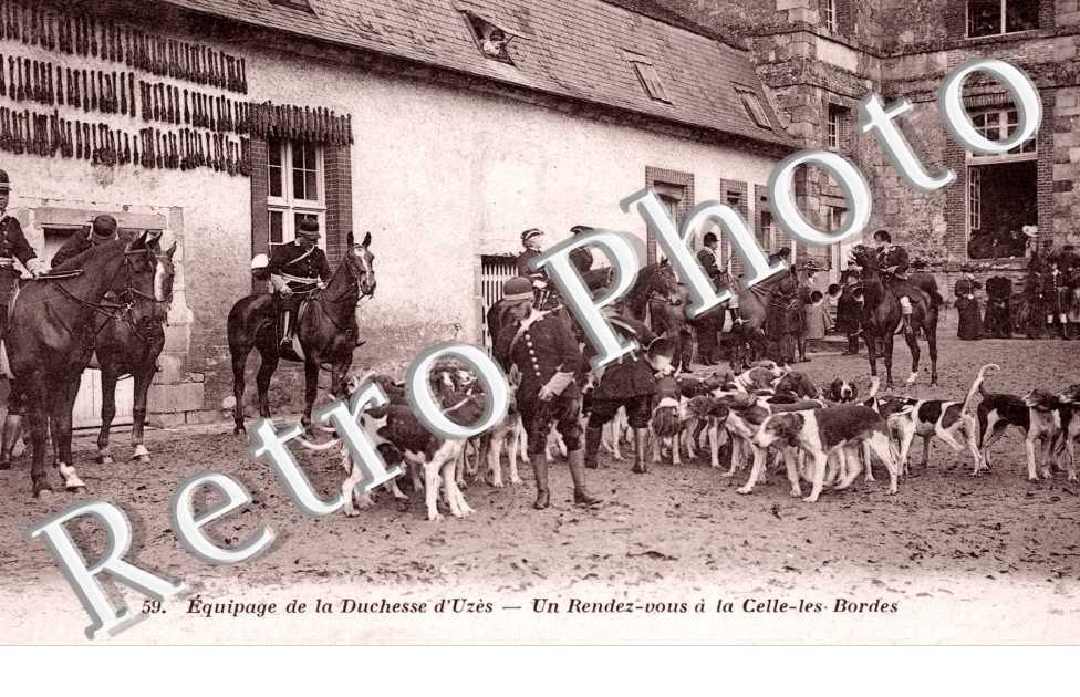 - equipage de la duchesse d&#039;Uzes (chasse)