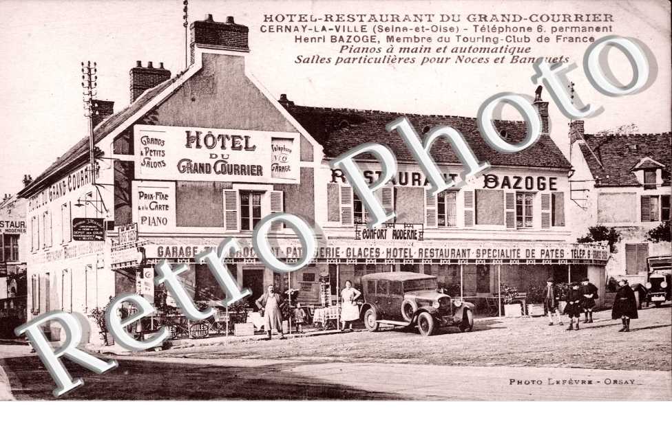 hotel-restaurant du Grand Courrier, Henri Bazoge