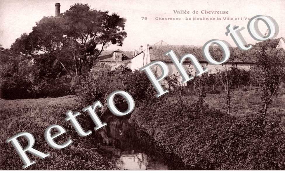 le moulin de la ville et l&#039;Yvette