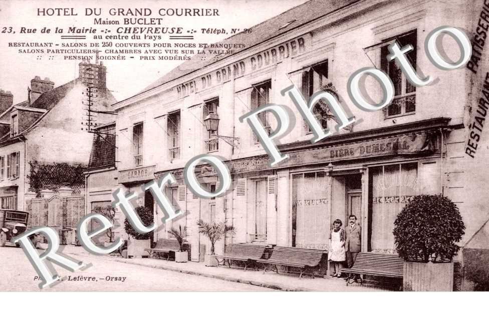 Hôtel du Grand Courrier. Maison Buclet 23 rue de la Mairie