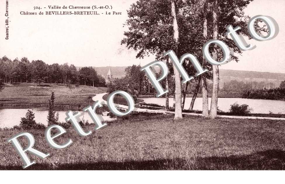 Chateau de Bevillers Breteuil, le Parc