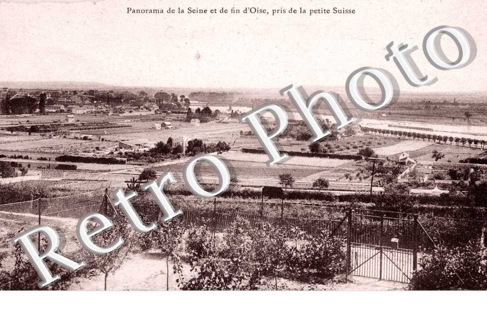 le Panorama de la Seine et de fin d&#039;OIse, pris de la Petite Suisse