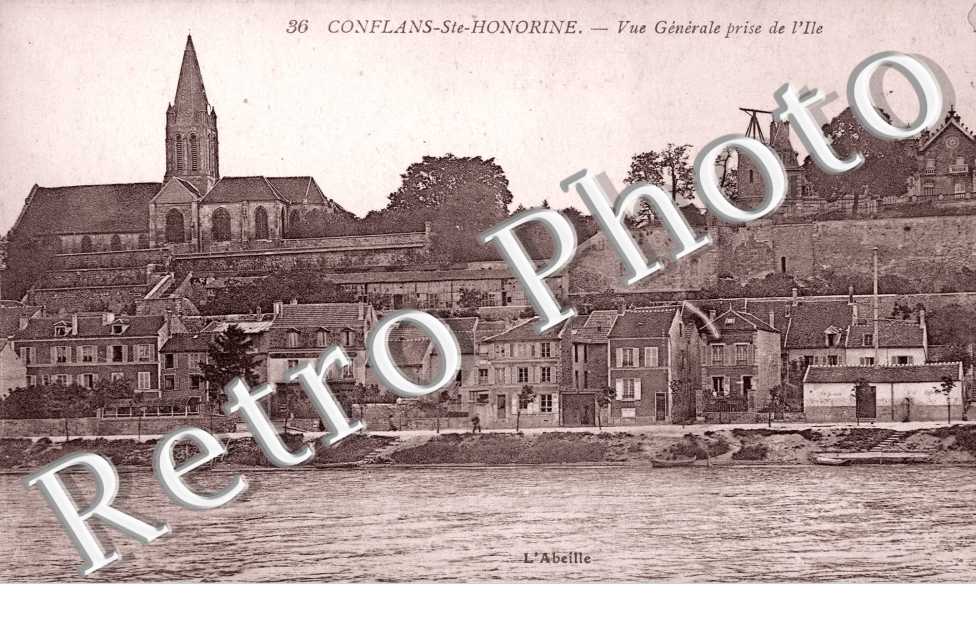 Vue Generale prise de l&#039;Ile
