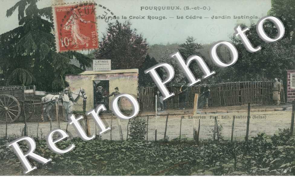 Carrefour de la Croix Rouge, Jardin Latinois