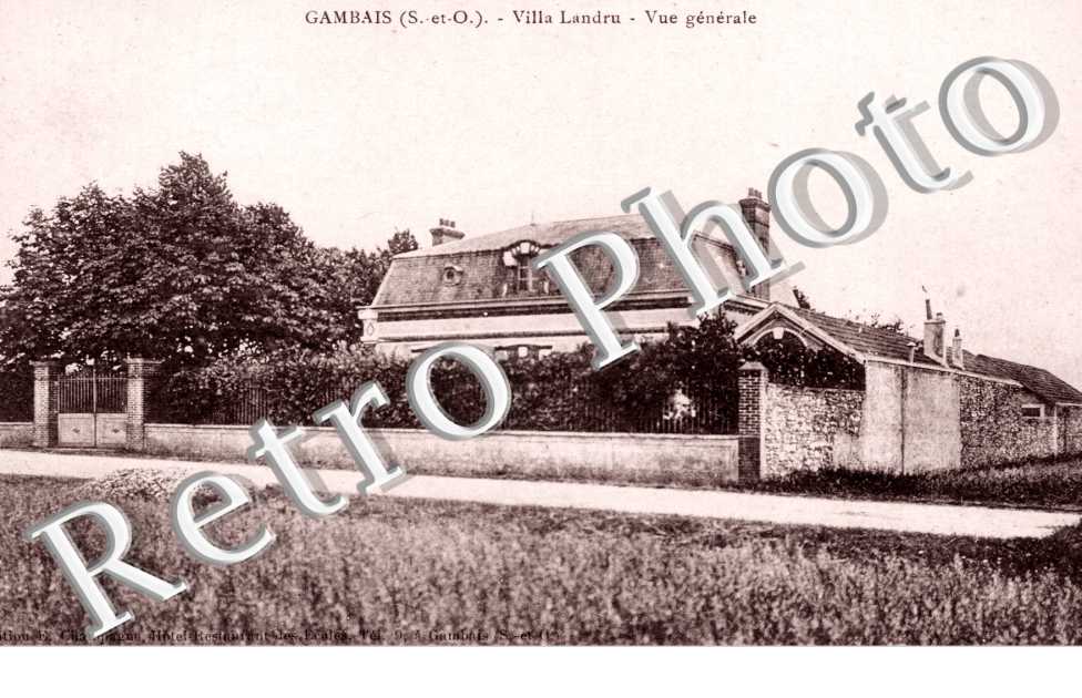 Villa Landru, Vue generale