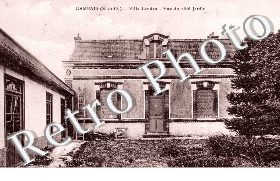 villa Landru, vue du cote jardin