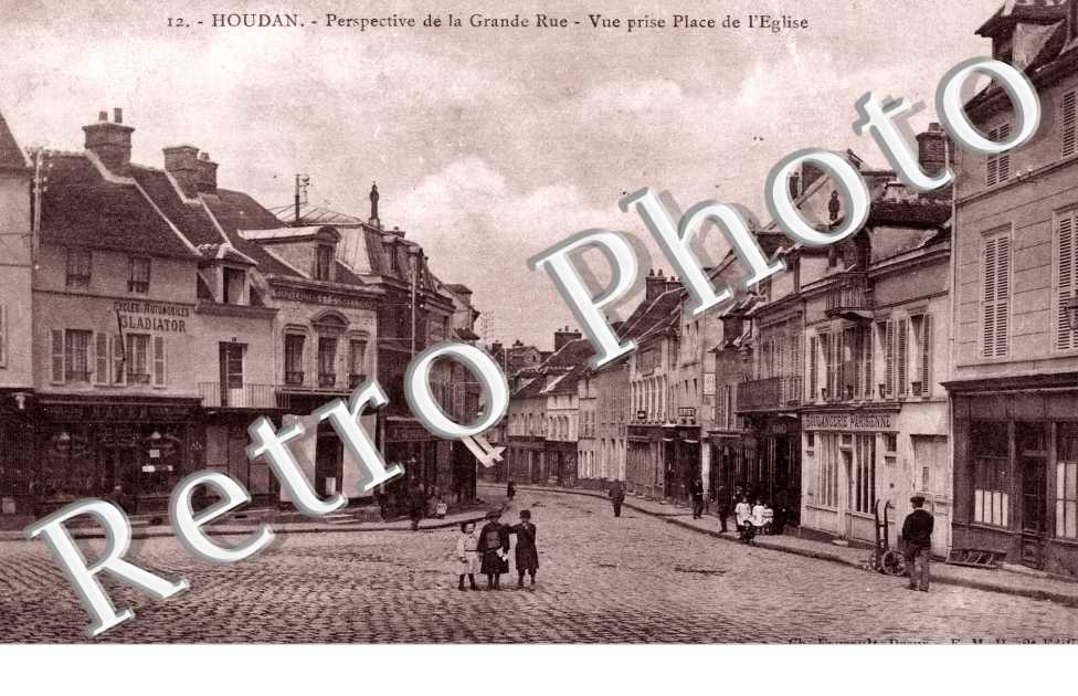 Perspective de la Grande Rue, Vue prise de la Place de l&#039;Eglise